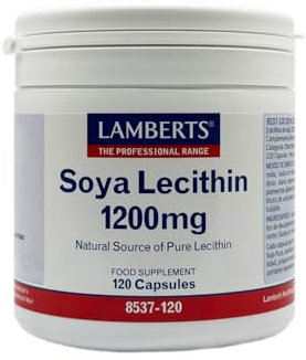 Lamberts Lecitina de Soja 1200mg - 120 Cápsulas