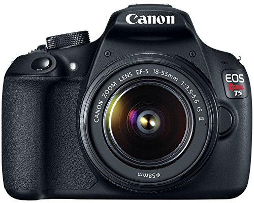 Canon EOS Rebel T5 EF-S 18-55mm is II Digital SLR Kit (Renewed)
