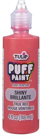 Tulip 3D Fabric Paint 4oz Slick (True Red)