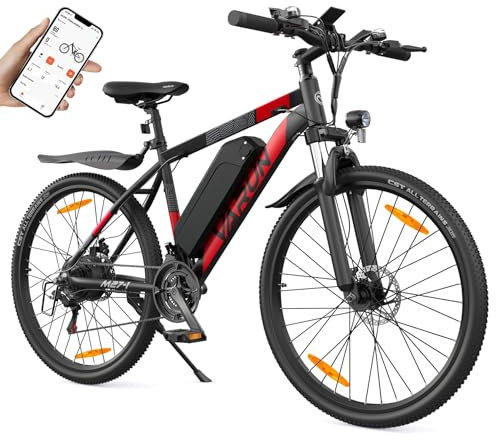 VARUN E Bike Damen Herren 27,5 Zoll Elektrofahrrad mit 250W 48V 13Ah Abnehmbarer Lithium-Ionen-Akku, E-Mountainbike Aluminiumlegierung