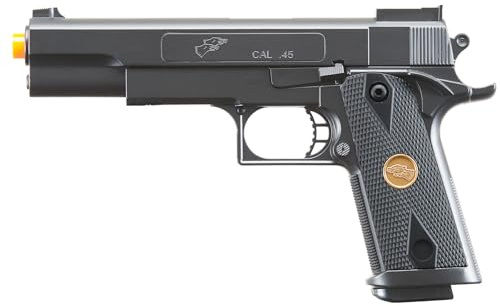 Golden Ball Plastic Spring Powered M1911 260 FPS Airsoft Pistol