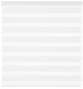 Estoralis Sansa | Estor Enrollable Noche y Día Diseño Moderno | Doble Tejido | Color Blanco | 105 x 255 cm (Ancho/Alto) Tamaño Tela 102 x 250 cm | Estores para Ventanas y Puertas