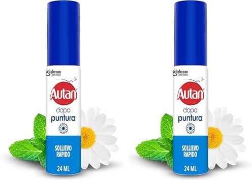 Autan Dopopuntura Antizanzare, Gel per un Sollievo Immediato, con Aloe Vera e Camomilla, Adatto Ai Bambini Dai 2 Anni In Su, Efficace Contro le Cimici da Letto, 1 Confezione da 50 ml