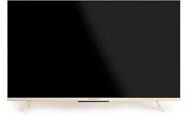 CREATE / TV Color Studio/Téléviseur Smart TV QLED 4K 50 Sable/Écran antireflet, Finition Mate, contrôle Vocal, capteur de luminosité, Dolby Atmos, Low Blue Light & Flicker Free, HDMI TM