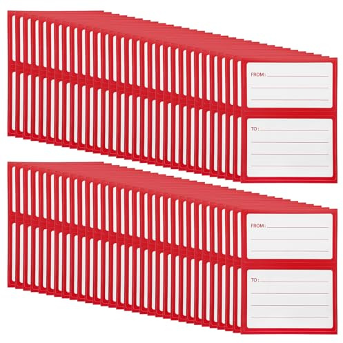 60 Sheets to from Return Address Mailing Labels, Blank Mail Shipping Label, Postage Guaranteed Stickers, Self Adhesive Handwriting Tags for Package Home Office School