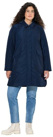 Ulla Popken Donna Giacca Blu Notte Scuro 50+