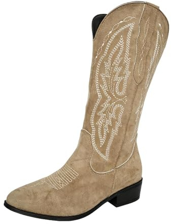 Chaussures Femme Confort Chic Rouge Noire Blanche 43 42 35 Ete Talon Marron Bottes Ville à Revers Pied Large Mollets Larges Bottines Hiver Cowboy Boots Hautes pour Bureau Mariages Travail Flâner 36 37