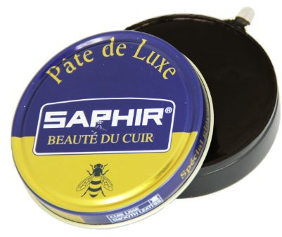 Saphir Luxury Wax Paste Shoe Polish, Dark Brown, 50 ml