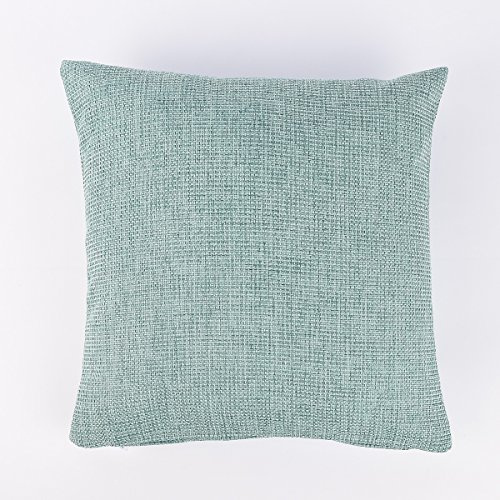 Gözze Dekorative Kissenhülle, Modern, Einfarbig, Türkis, 50 x 50 cm, 1 Stück