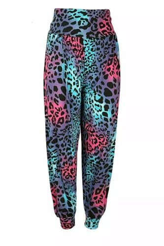 GIFTIDEAZZ Harem Trousers for Women, Ladies & Girls, Plus Sizes - ALI Baba Long Pants for Causal Wearing - Stretchy & Full Length Legging - Made in UK