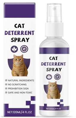 Spray Repelente para Gatos,Spray Arañazos Gatos,Espray Antiarañazos,Sprays Educador Gato Antiarañazos,120ML