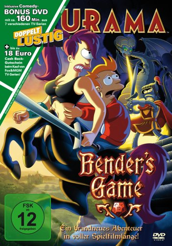 Futurama - Benders Game (inkl. Comedy-Bonus DVD mit 7 verschiedenen TV-Episoden)
