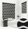 Premium DOPPELROLLO Welle SCHWARZ mit Alu Kassette (50x150 cm, Kassettenfarbe: Silber matt)