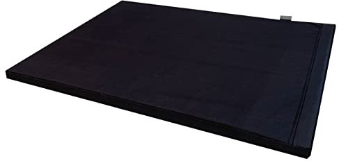 FORTISLINE Hundebett Hundematte Ibiza robust und wasserfest (XL - 120x90 cm, 12. Anthrazit)