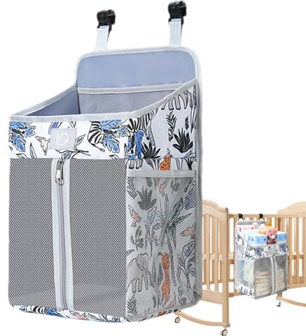 Organizer per pannolini da appendere per lettino, fasciatoio – Appendere l'organizer per pannolini per il fasciatoio | Organizer per la cameretta dei bambini e pannolini per bambini da appendere