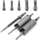 8 Pezzi Extractor Rodamientos Internos, Extractor de Rodamientos, Extractor Rodamientos Bicicleta, Extractor de Cojinetes de Rueda con 5 Tamaños de Abrazaderas Abiertas 9 mm/11 mm/14 mm/19 mm/23 mm
