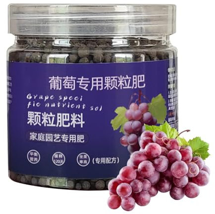 Fertilizzante biologico per bacche - fertilizzante biologico per vite, potenziatore delle radici 'uva | Fertilizzante per piante per la cura 'uva, alimento per piante d'uva, particelle di fert