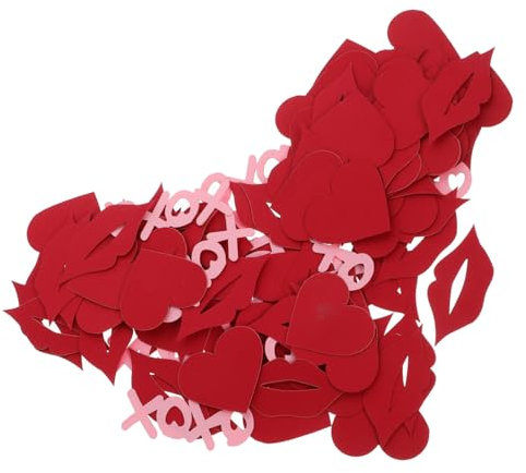 Alipis 1 Juego De Confeti En Forma De Corazón Para Decoración De Bodas Fiestas Papel Para Esparcir Para San Valentín Bodas Festivales Adornos Para El Hogar