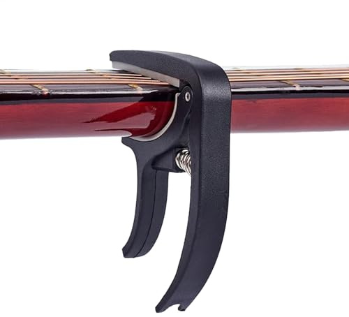 Elgitarr Capo,Elgitarr Capo Spring Action Grabber, bärbar multifunktionell