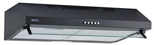 NEG Unterbau Dunstabzugshaube NEG15-DC+ NextGen Doppelmotor, Schwarz