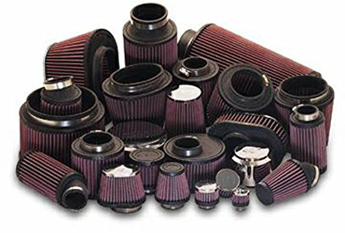 K&N RU-2922 KFZ och motorcykel universal-luftfilter av gummi, 2 st