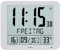 AMS 5884 Wanduhr Tischuhr Funk Funkwanduhr digital Datum Thermometer Wecker
