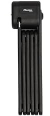 Master Lock Black Hardened Steel Link Folding Bike Lock with Key, Heavy Duty Anti-Theft Lock for Bicycles, Electric Scooters, 3ft (95cm) Length x 0.19 in (5mm), 8333EC