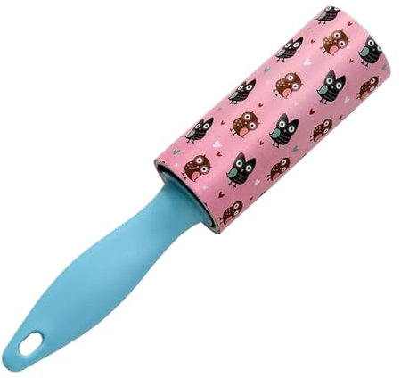 Rullo di lanugine appiccicoso, strumento di rimozione degli animali domestici | rimuovi fogli per gatti include 30 foglie, detergente per pelucchi, rullo per lanugine per divano, rimozione di fogli