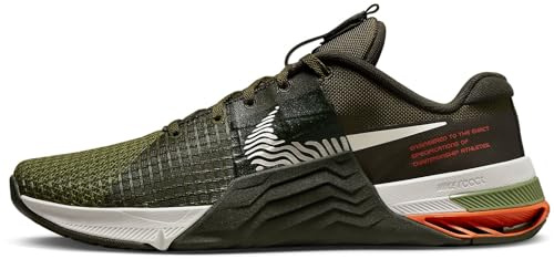 NIKE Metcon 8 Men's Trainers DO9328 (Cargo Khaki/Light Bone/Sequoia 301) UK 9 (EU 44)