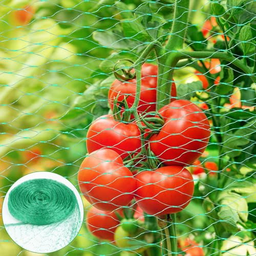 Filet de protection contre les oiseaux, 4 x 10 m, à mailles serrées, filet pour bassin, jardin, oiseaux, feuilles, volière, arbres fruitiers, filet de protection pour hérons, pigeons, plantes