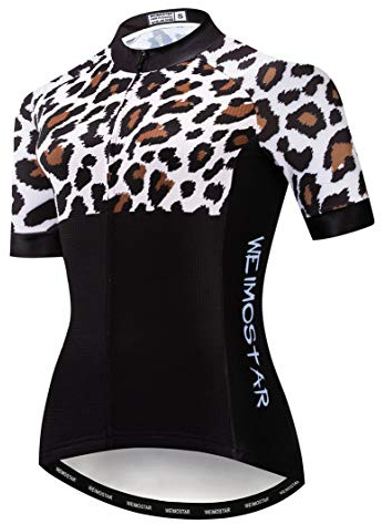 Cykeltröja dam cykeltröja dragkedja MTB toppar kläder mountain road cykelkläder andas pro team biker racing skjortor för damer kvinnliga cykelkläder sommar svart brun svart brun S