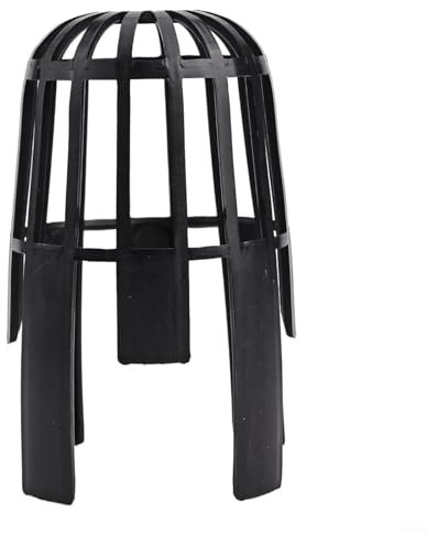 Zeroupshop Protection de sortie de ballon de gouttière, filet de protection pour gouttières