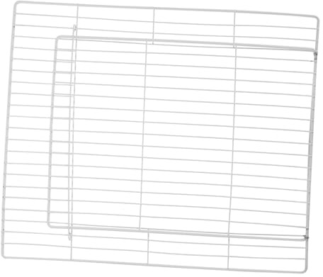 VICASKY Cat Cage Replacement Door Iron Mesh Panel with Modular Frame for Small Pets Kittens Rabbits Secure Dense Mesh Cat Enclosure Accessory