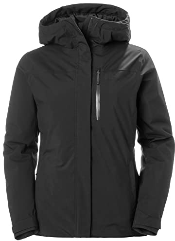 Helly Hansen Women's W Snowplay Jacket, Black, L