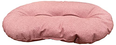Croci Hydro – Cojín Ovalado para Perro, Impermeable, Impermeable, Tejido Lavable fácil de Limpiar, Rosa, 61 x 40 cm