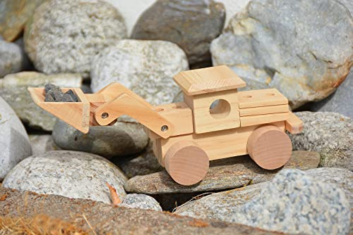 EDUPLAY Holzbausatz Radlader