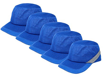 Zojo Bump Cap Hardhat Helmet 5PCS Bulk Blue Safety Cap
