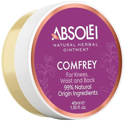 Absolei Pomada Consuelda, Pomada Natural para Articulaciones, Rigidez e Hinchazón, 40 ml