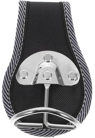 SAFIGLE Soporte de Martillo y Llave Resistente de Nylon con Anillos de Hierro Reforzados Colgador de Herramientas para Cinturones Organizador Práctico para Trabajo Construcción y