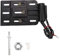 Aramox Motorcycle License Plate Frame,Aluminum Alloy Black Side-Mount License Plate Frame Holder Bracket Fits for 883 1200 48 2004-2016 Models