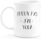 quotedazur - Mug Je Peux Pas J'ai Yoga - Blanc/Céramique
