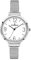Dugena Damen-Armbanduhr 4461094 Fiona, Quarz, weißes Zifferblatt, Edelstahl, Mineralglas, Flexband, 3 bar
