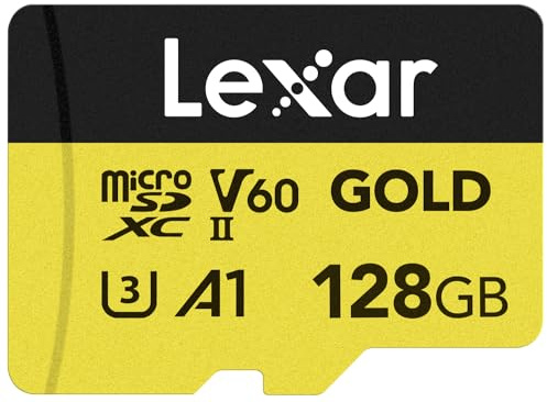 Lexar Professional Gold 128 GB Microsdxc Uhs-II, W128897503 (Microsdxc Uhs-II)