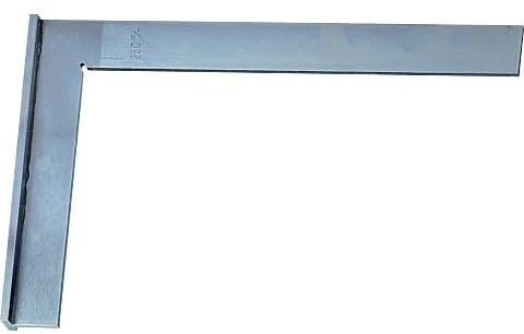 FREUND Équerre de serrurier 250 mm 90° en acier avec butée Outil de mesure