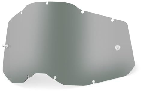 100% Goggle Replacement Lens - Sheet - Compatible with Racecraft 2, Accuri 2, and Strata 2 Goggles