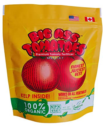 Big A Tomato Premium Organic Fertilizer with Kelp 13.5oz Indoor/Outdoor Plant Fertilizer