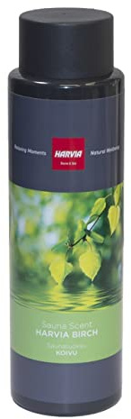 Harvia Parfum de sauna bouleau 400 ml Infusion de sauna bouleau Sauna Scent Sauna Infusion