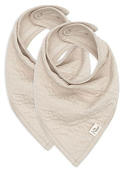 Jollein Soft Waves Nougat 2-pack bandana haklapp 029-867-67051