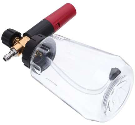 OFFSCH Bote Espumador para Lavadora Presión Rociador Manual de Espuma para Lavado de Coches Aplicador de Espuma Uniforme y Resistente para Garajes y Estaciones Profesionales
