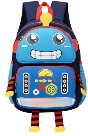 Generisch Mochila de guardería lindo conejito bebé cáscara de huevo mochila niño, azul, 25*12*28, Mochilas de viaje